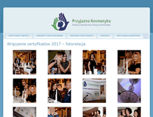 Tablet Screenshot of certyfikat.przyjaznakosmetyka.org
